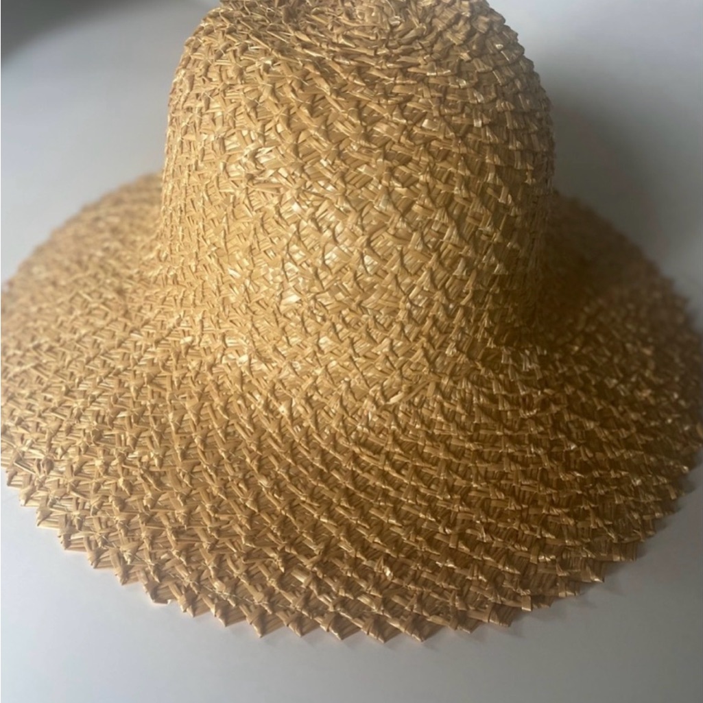 Vintage Moschino Straw Hat